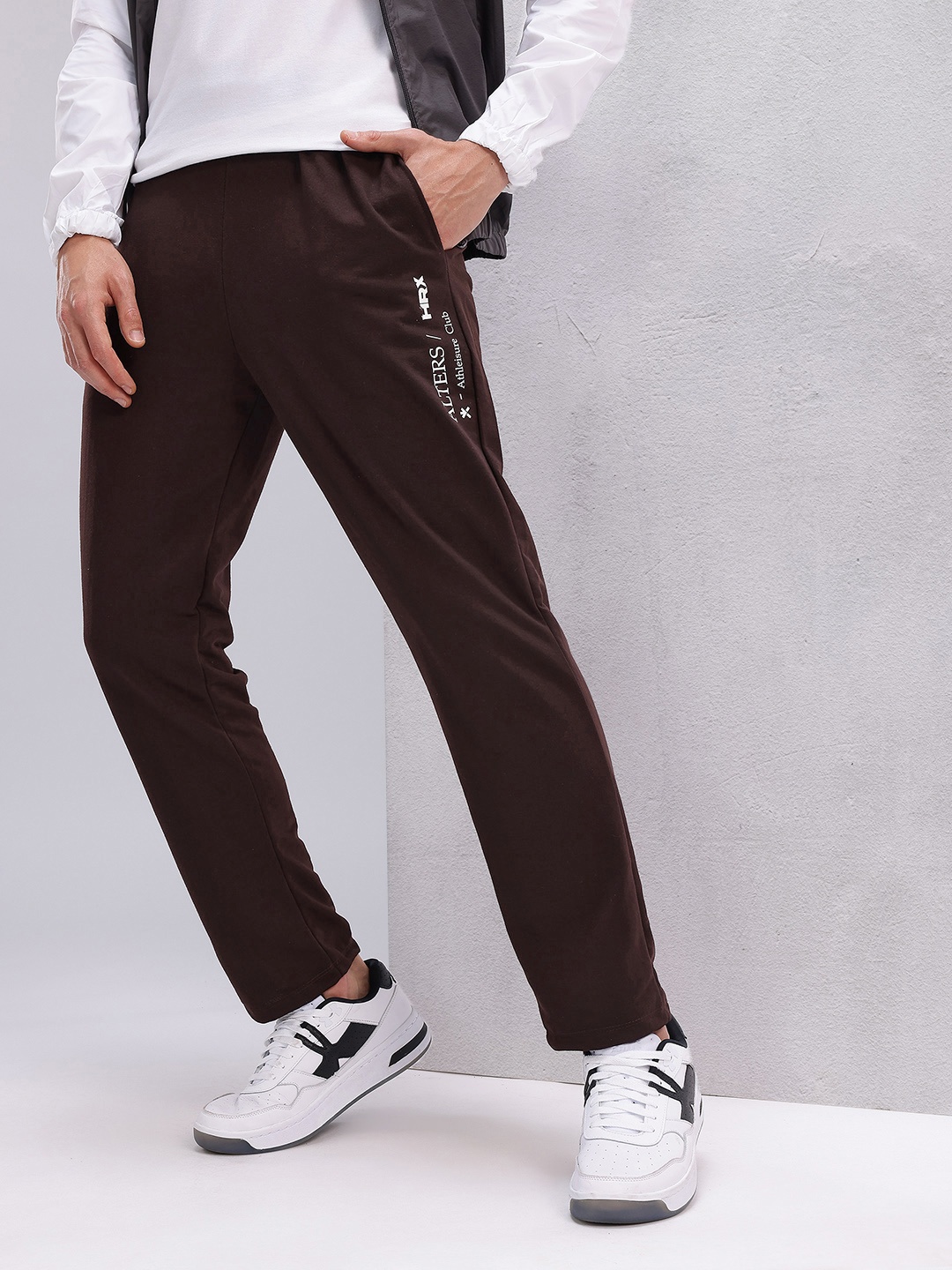 

HRX by Hrithik Roshan Men Lifestyle Track pants, Brown