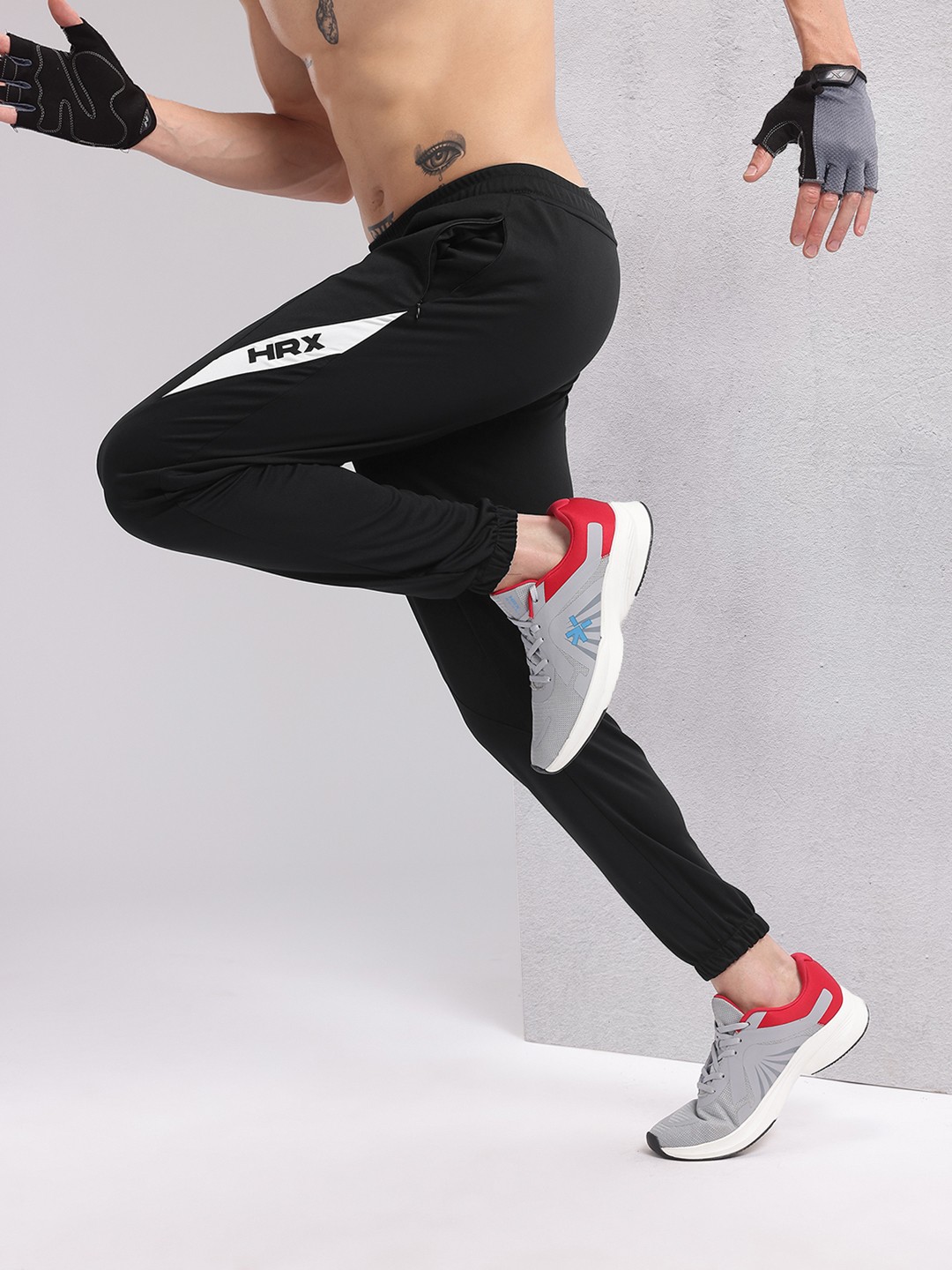 

HRX by Hrithik Roshan Men Training Track Pants, Black