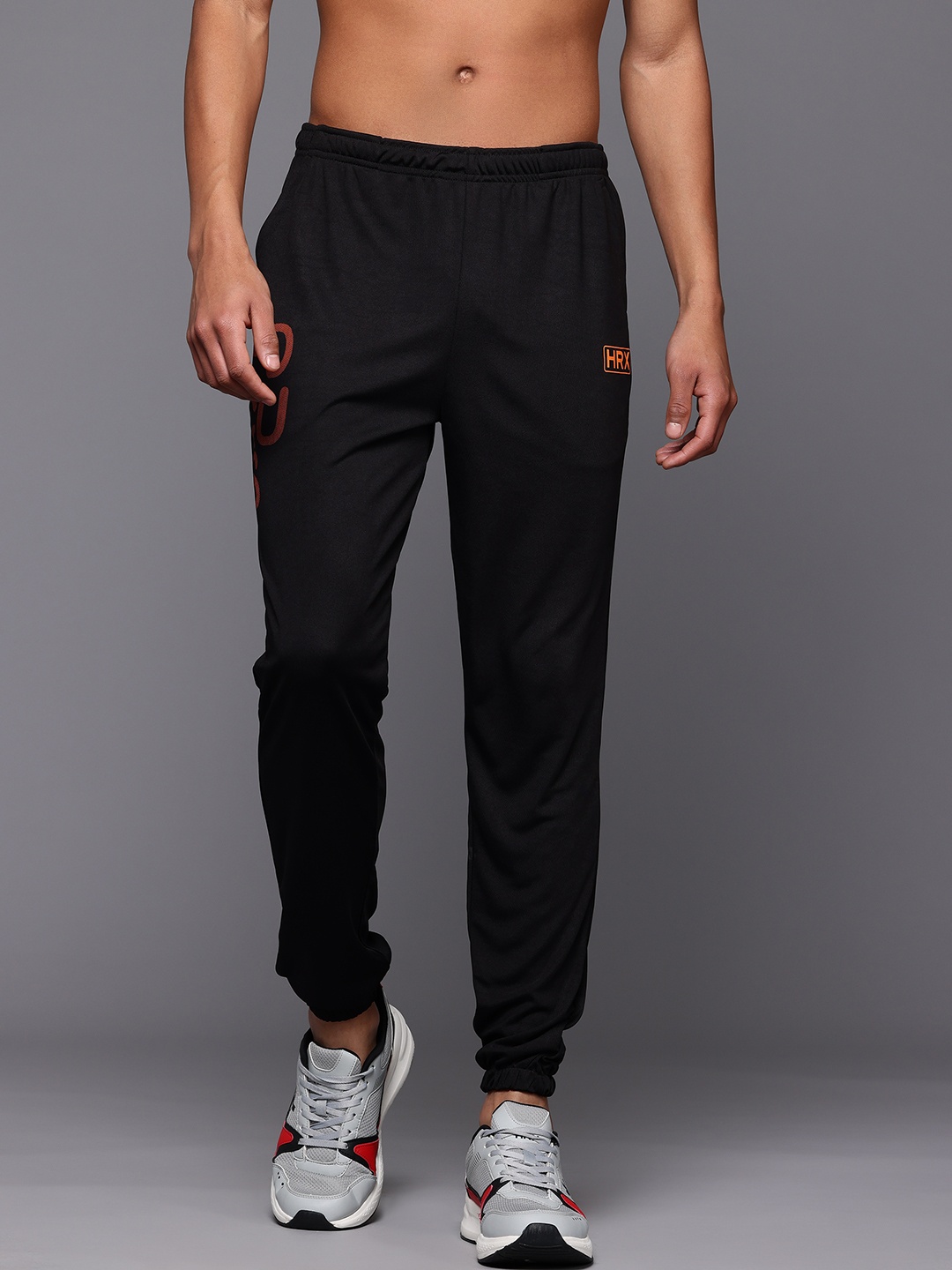 

HRX by Hrithik Roshan Men Rapid-Dry Training Joggers, Black