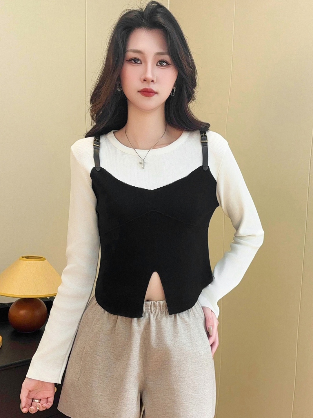 

StyleCast Women Long Sleeves Pullover Sweaters, White