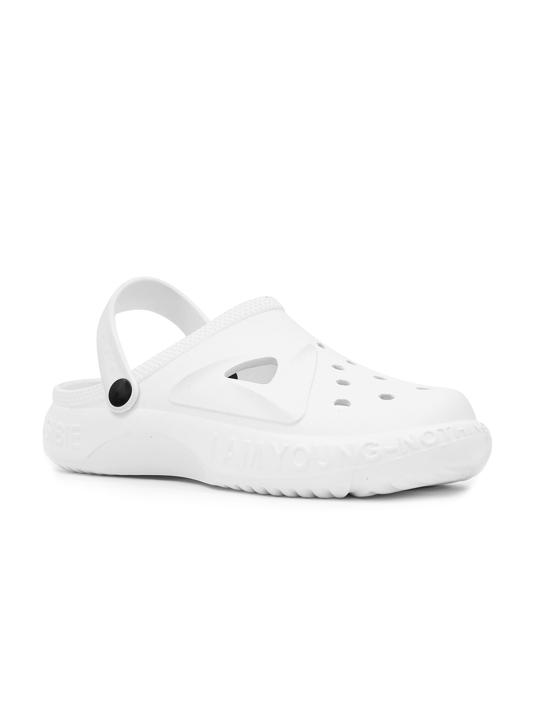 

TOE CANDY Men Clogs Sandals, White