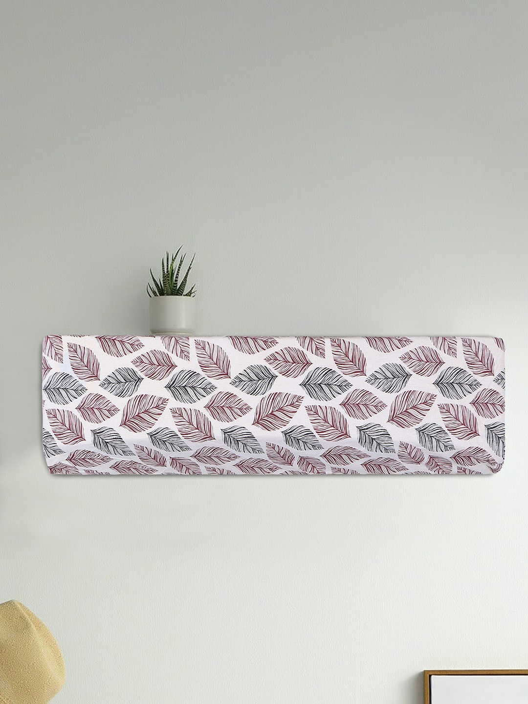 

Dakshya Industries Purple & White Floral Printed Air Conditioner Cover