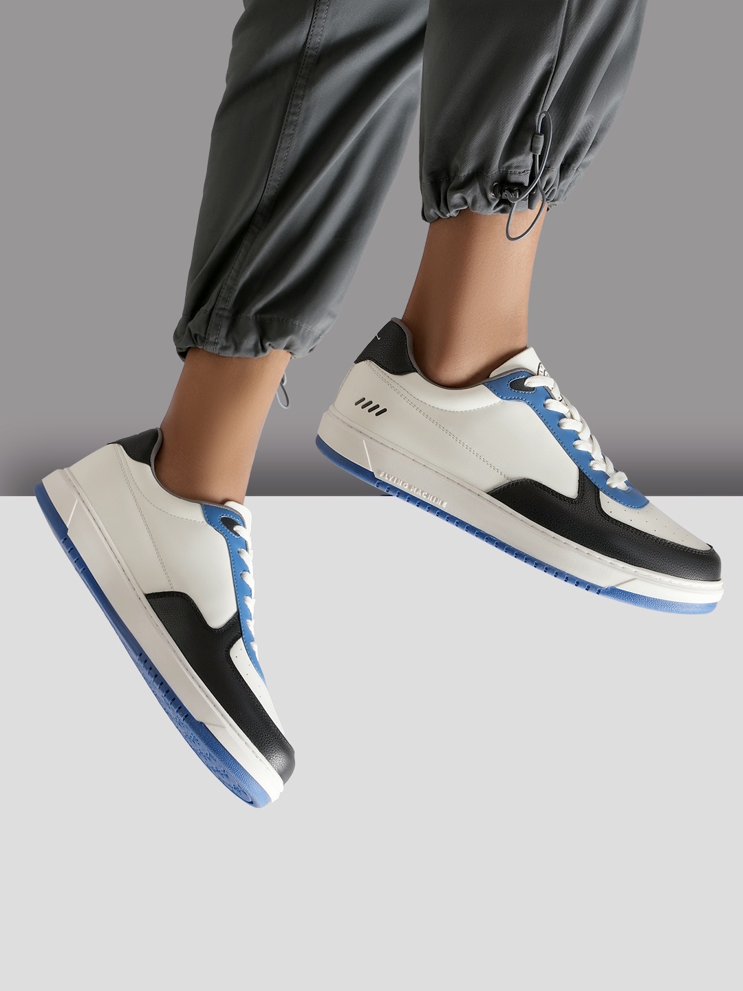 

Flying Machine Men Colourblocked Sneakers, Blue