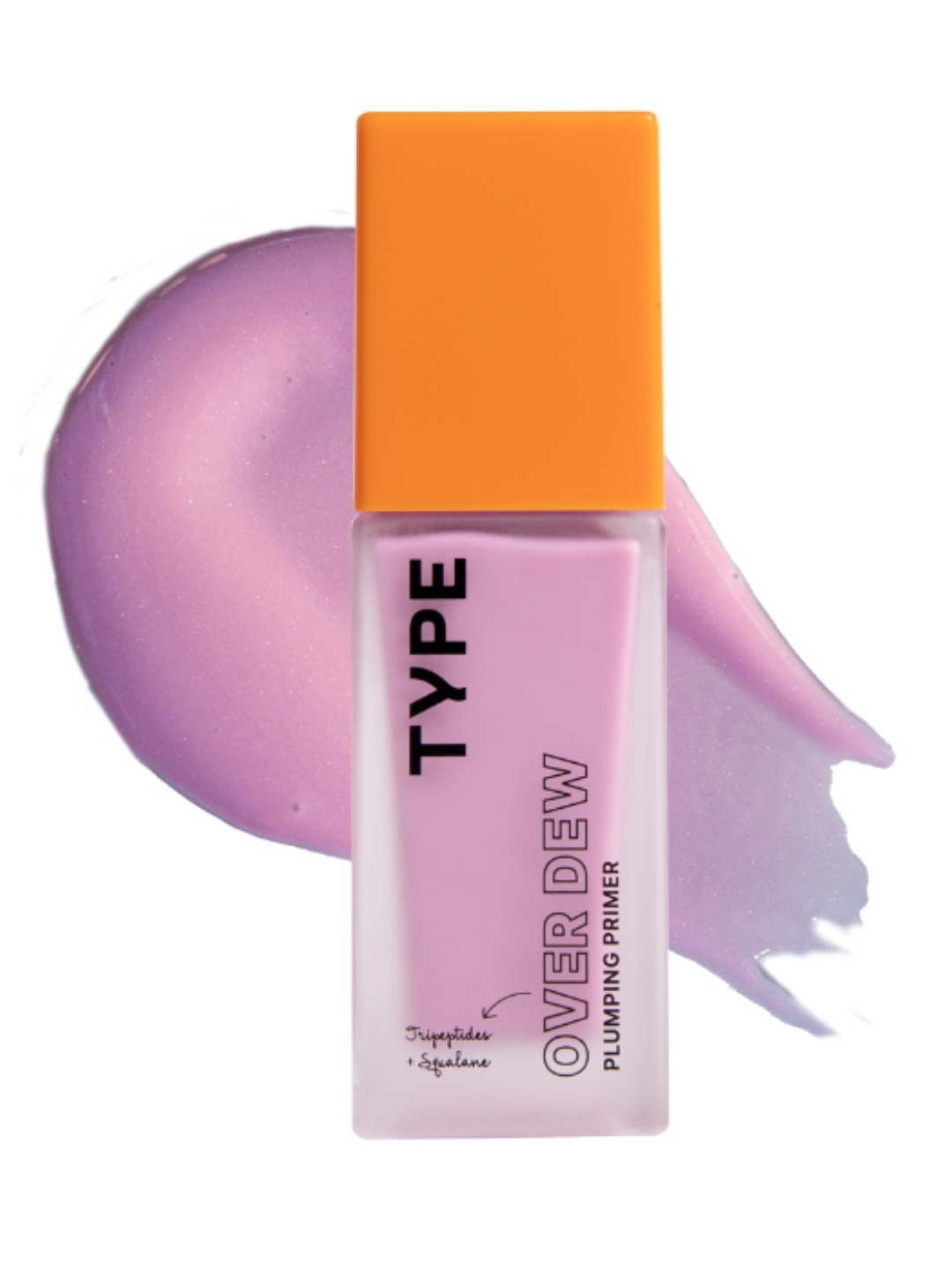 

TYPE BEAUTY INC Over Dew Plumping Primer With Tripeptides & Squalane - 30 ml, Purple