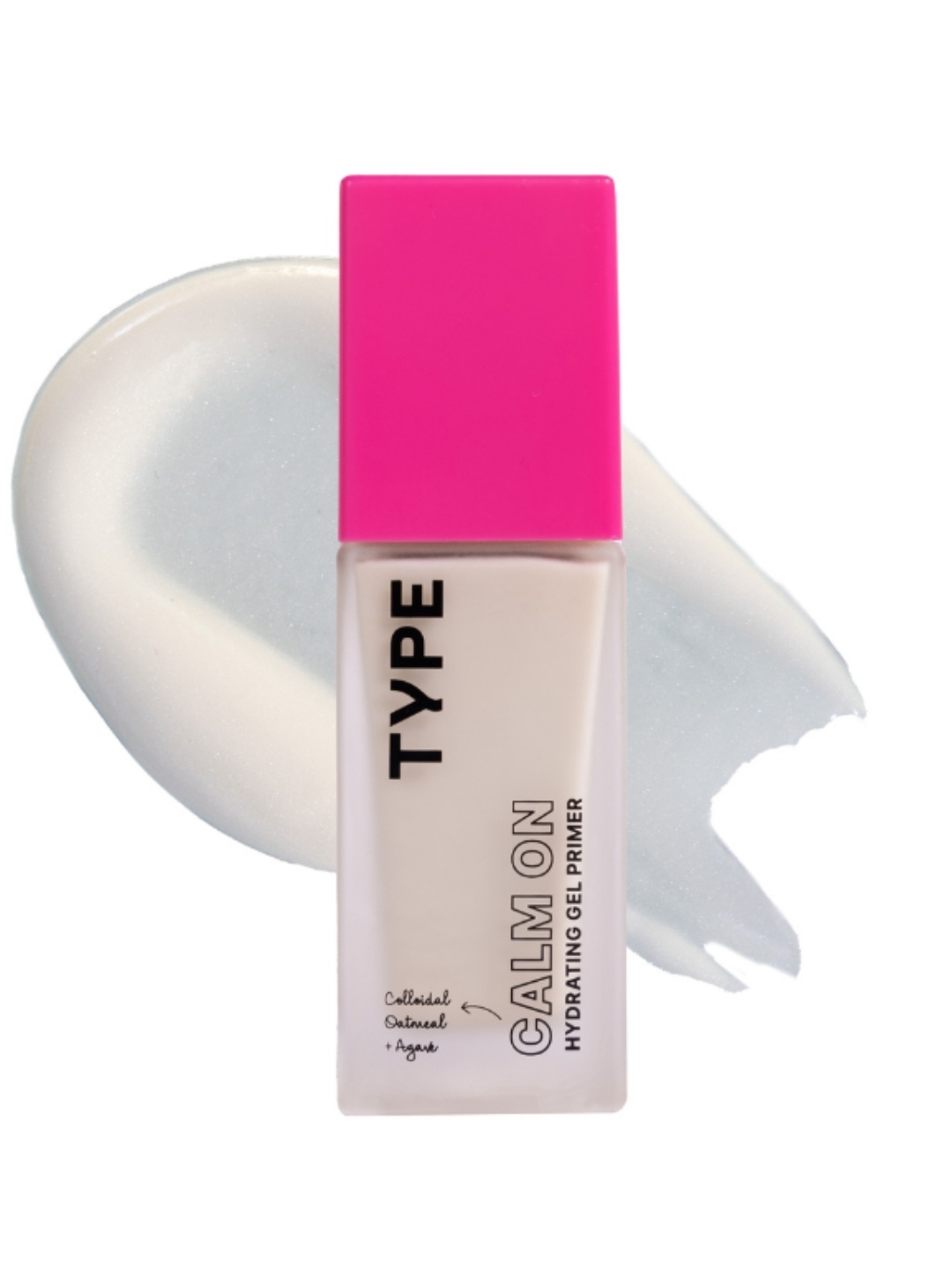 

TYPE BEAUTY INC Calm On Hydrating Gel Primer- 30 ml, White