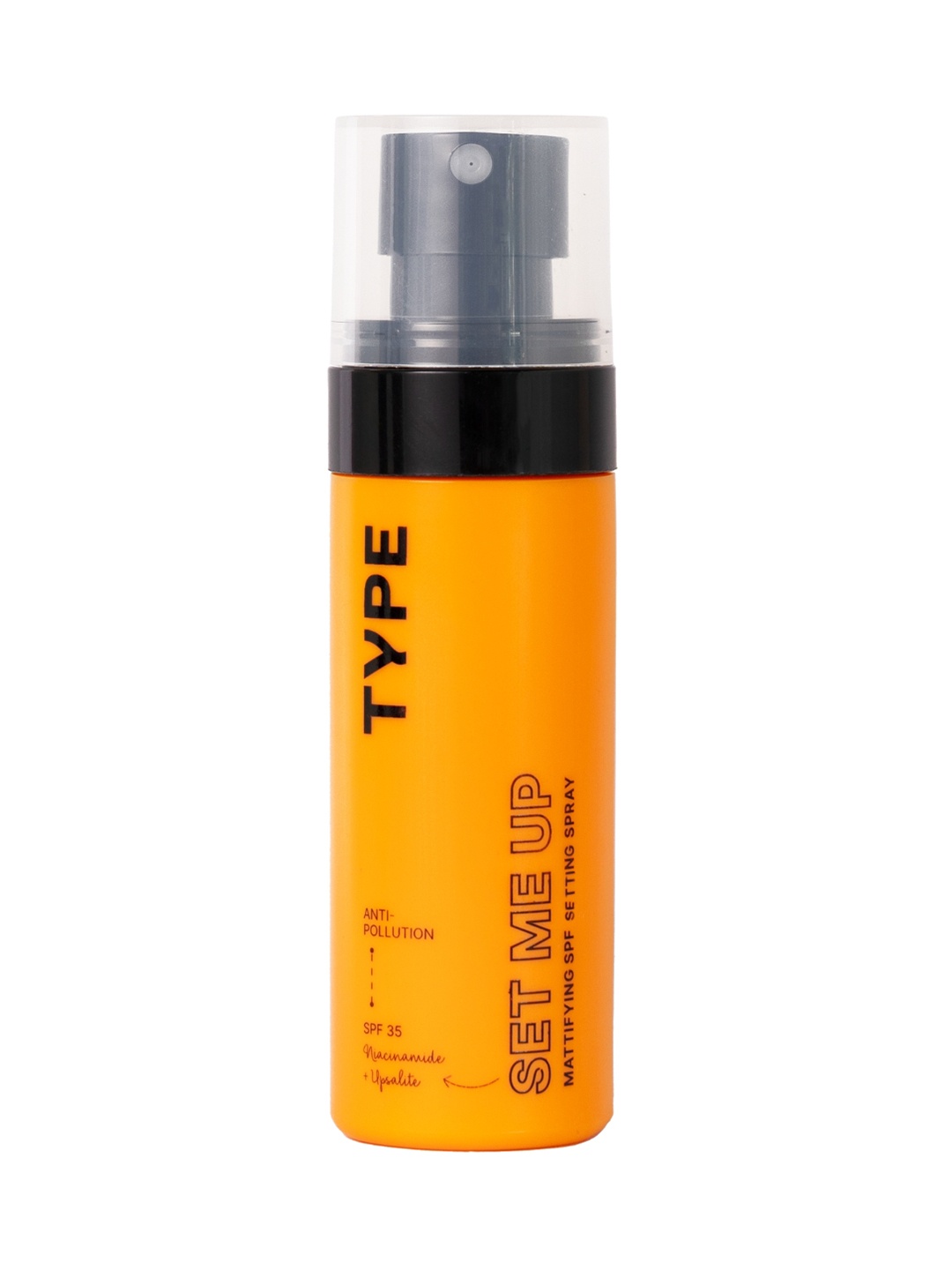 

TYPE BEAUTY INC Set Me Up Mattifying SPF Setting Spray - 60 ml, Orange