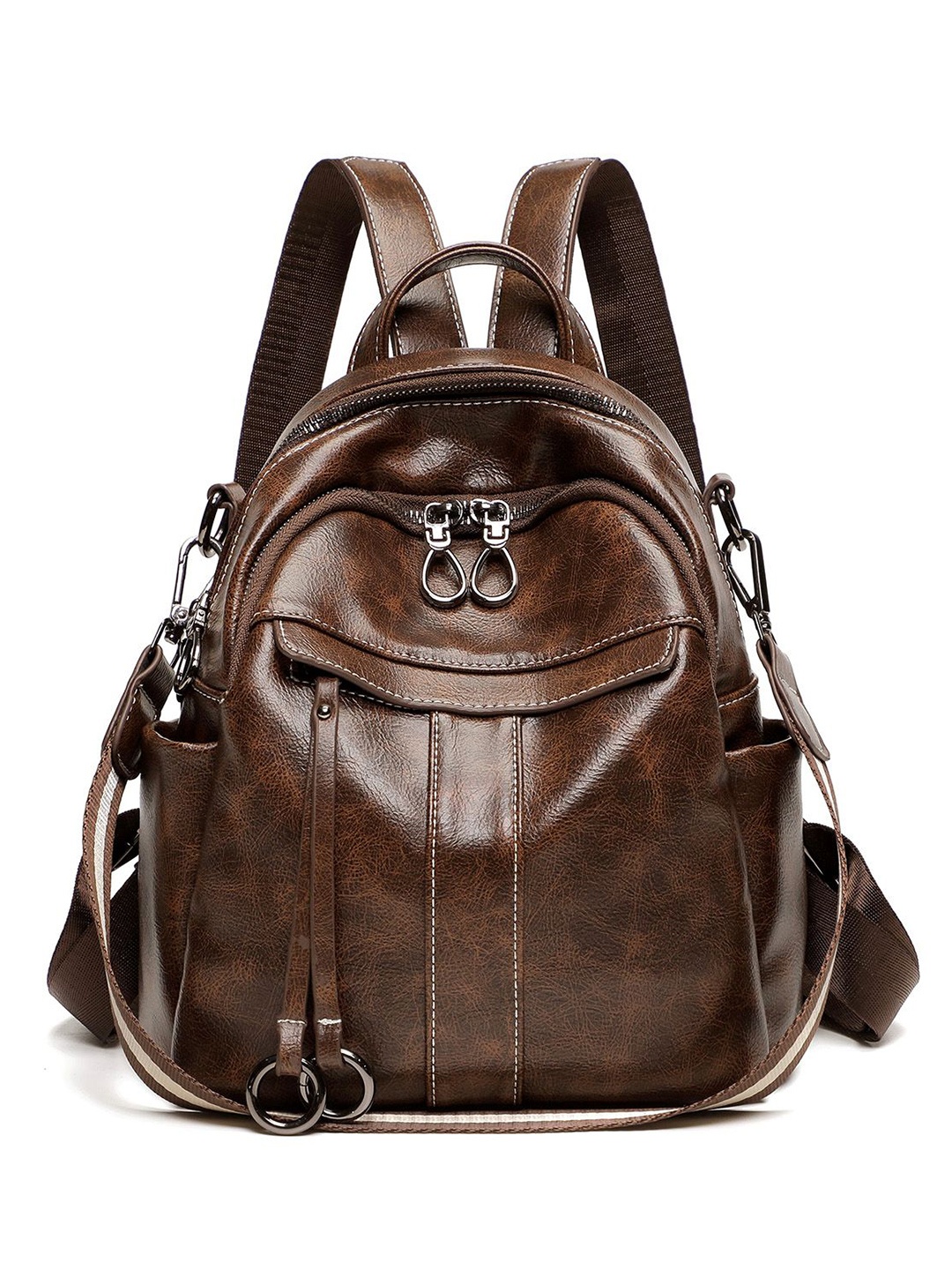 

RAVE Women Ergonomic Straps Backpack, Brown