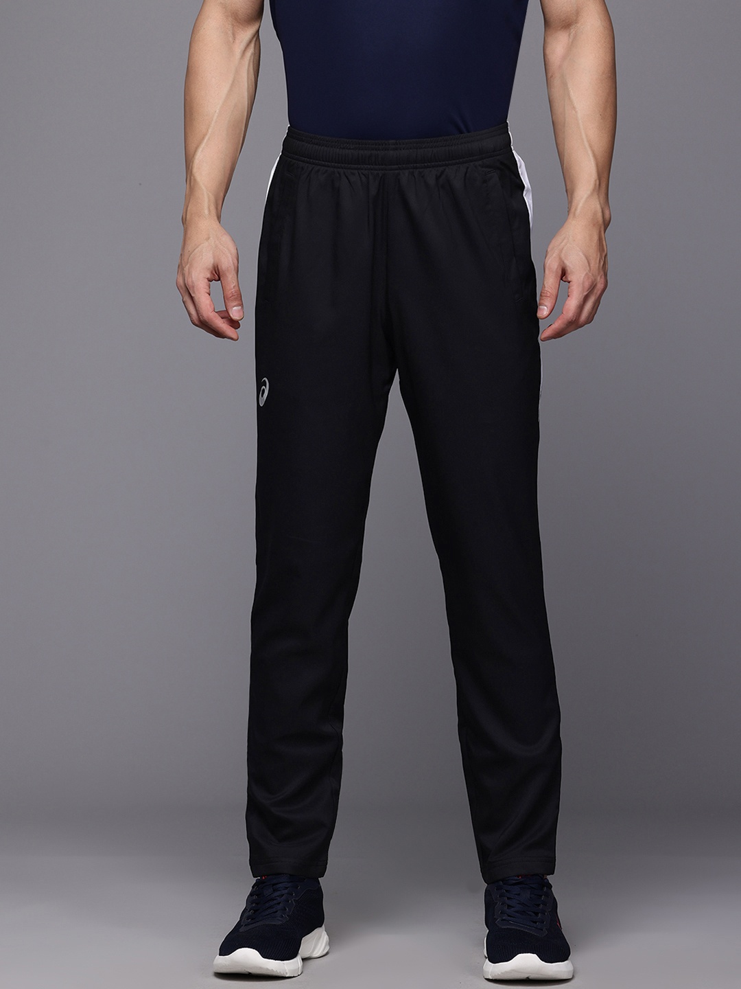 

ASICS Colorblocked Track Pants, Black