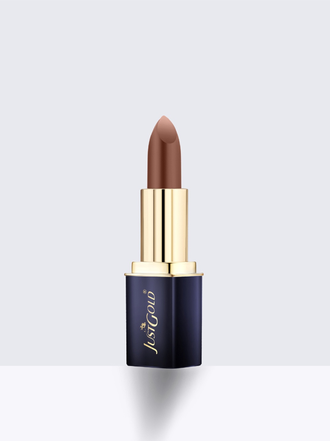 

JUSTGOLD Texture Rich Lipstick Long-Lasting Semi-Matte Finish - 4 g - Shade 170- Taupe