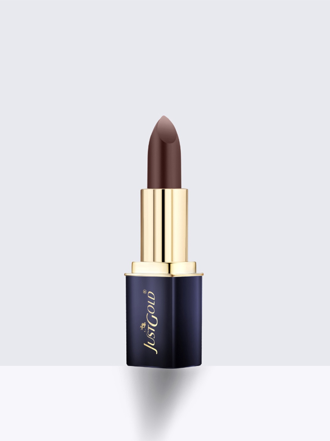 

JUSTGOLD Texture Rich Lipstick Long-Lasting Semi-Matte Finish- 4 g- Shade 173-Coffee Brown