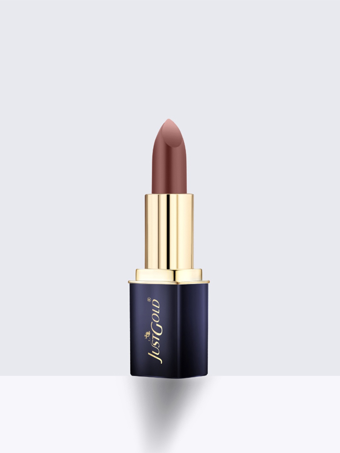 

JUSTGOLD Texture Rich Lipstick Long-Lasting Semi-Matte Finish - 4 g - Shade 159- Rose Gold