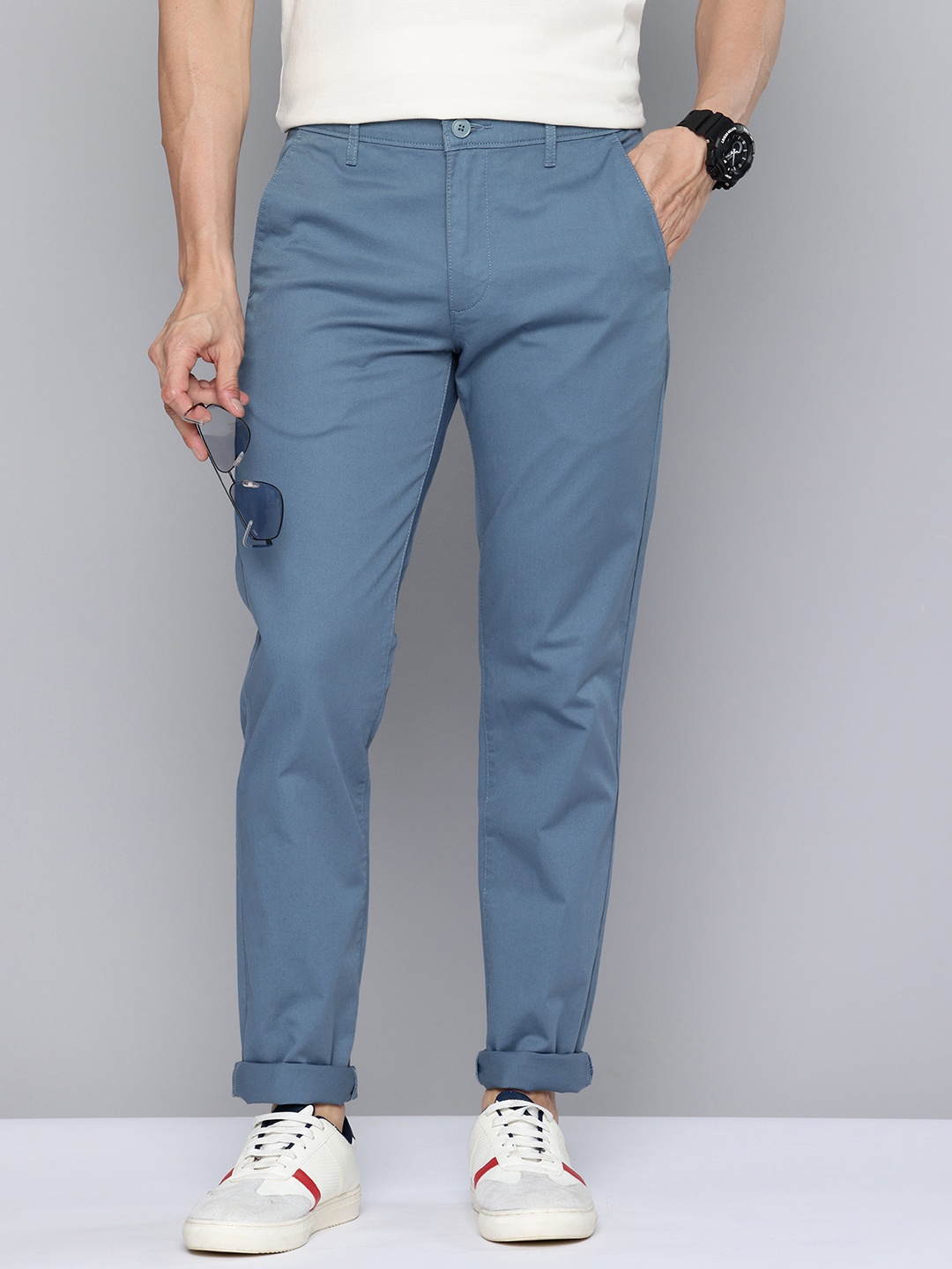 

Levis Men Slim Fit Chinos Trousers, Blue