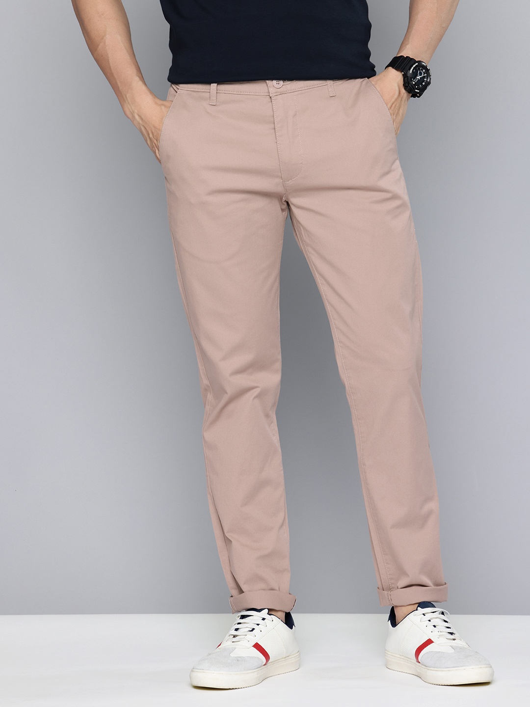 

Levis Men Slim Fit Chinos Trousers, Mauve