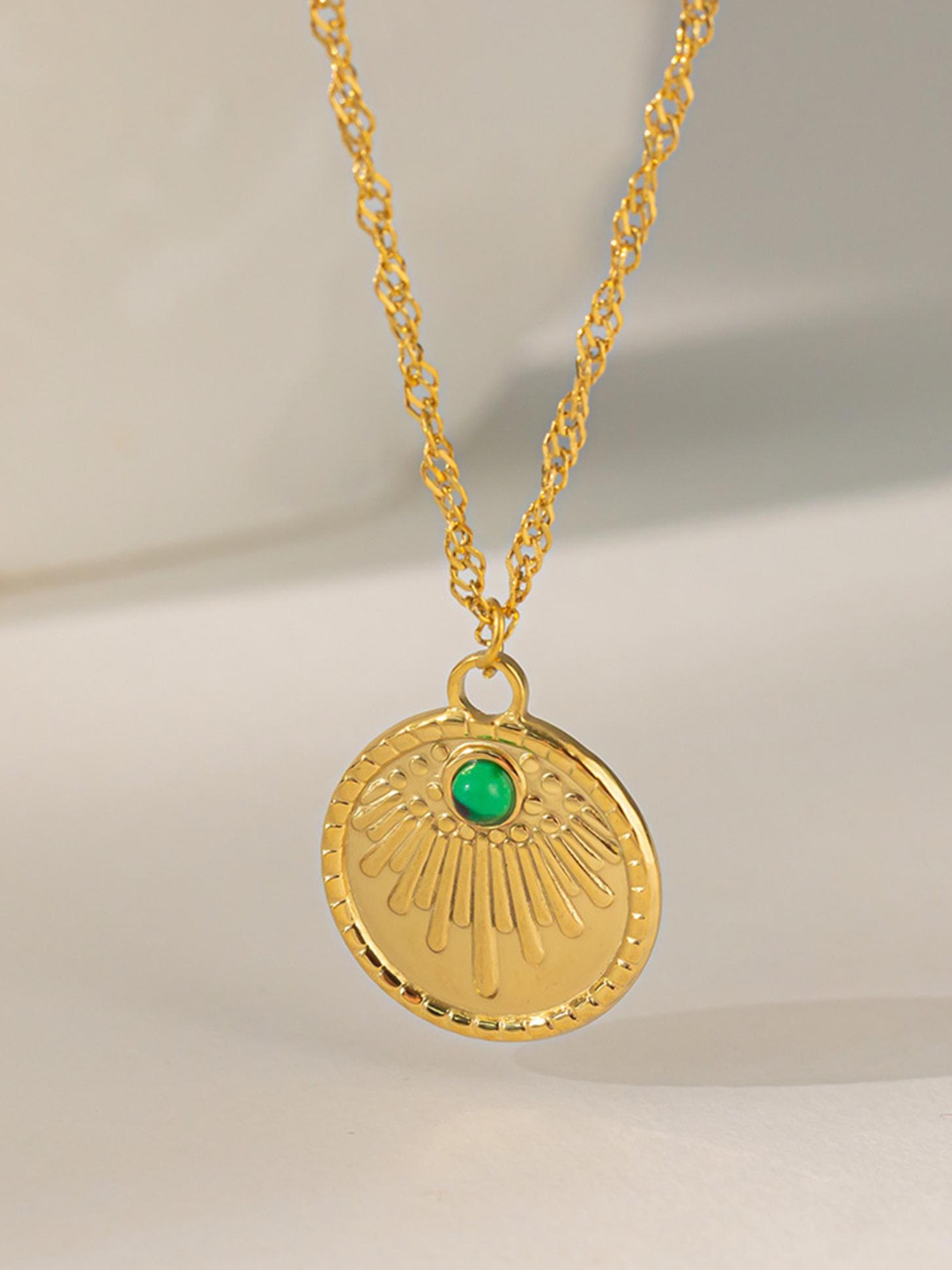 

MYKI Gold-Plated Quirky Pendants with Chains