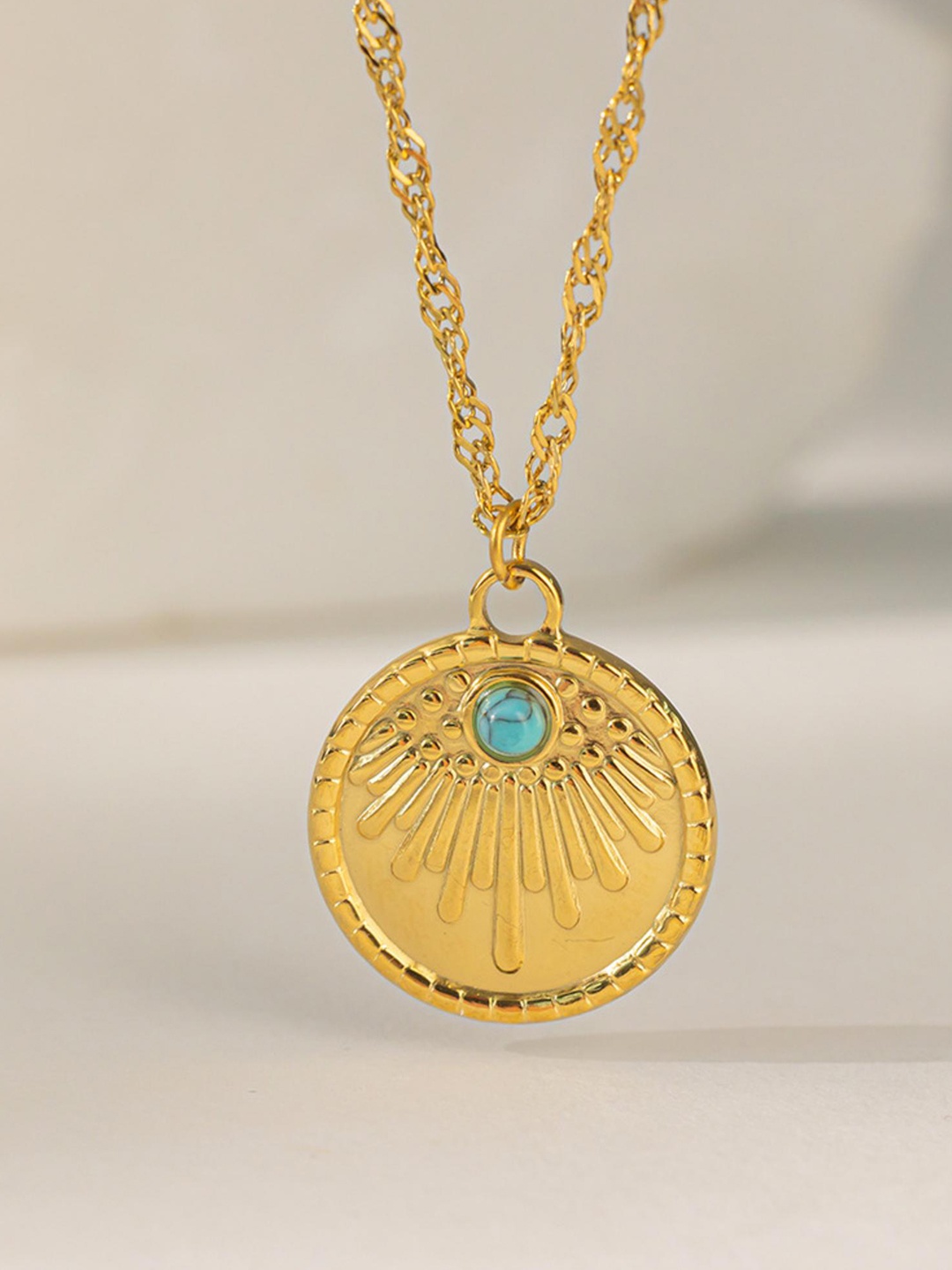 

MYKI Gold-Plated Quirky Pendants with Chains