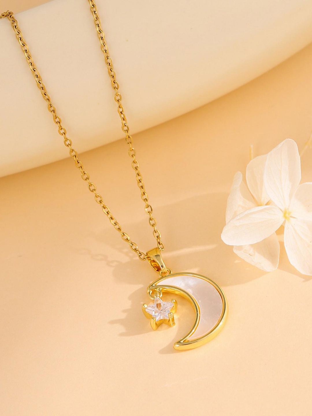 

MYKI Gold-Plated Quirky Pendants with Chains
