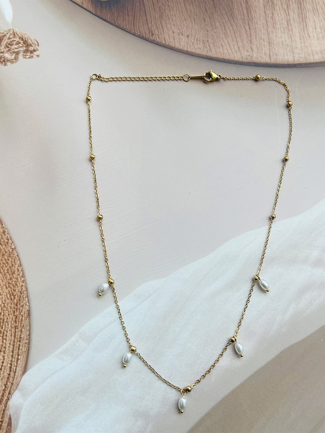 

MYKI Gold-Plated Comely Stainless Steel Minimal Chain