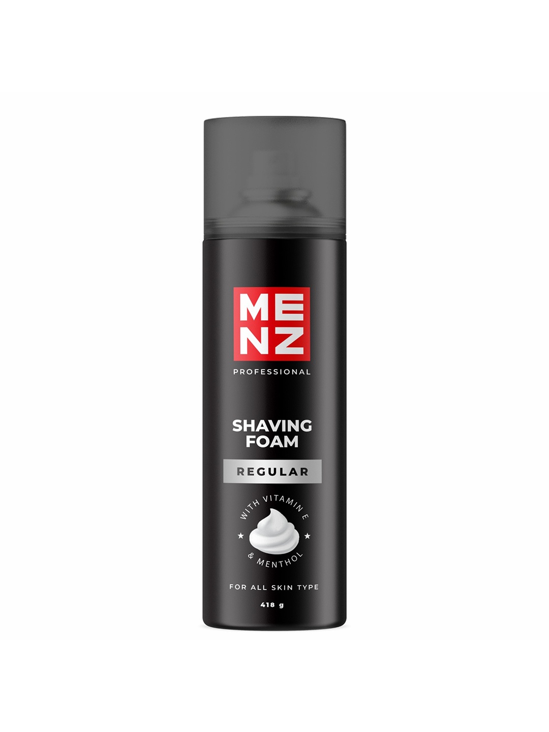 

MENZ Luxury Shaving Foam With Vitamin E & Menthol - 418 g, Black