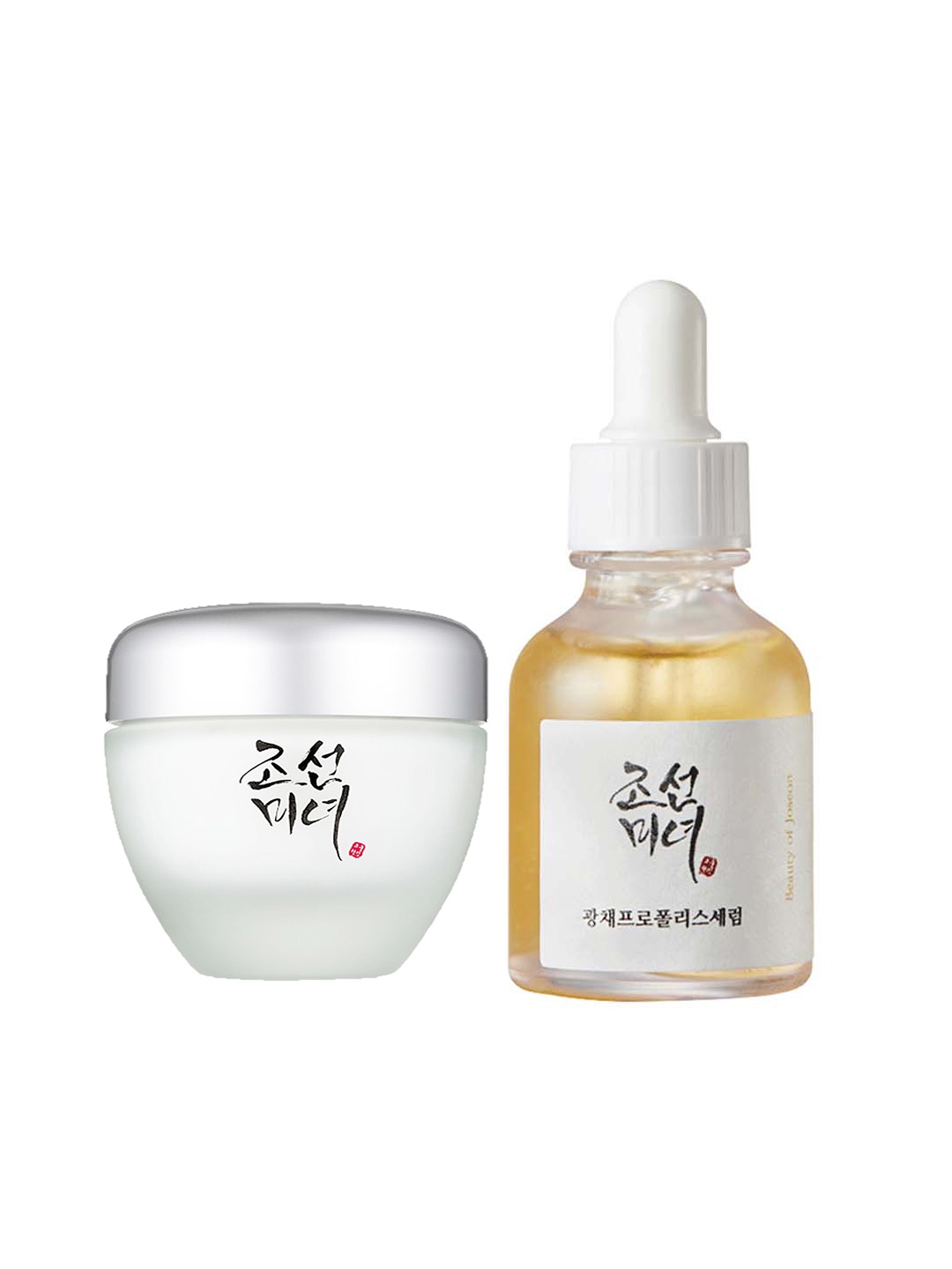 

Beauty of Joseon Set of Dynasty Cream for Hydration 50ml & Glow Serum for Radiance 30ml, White