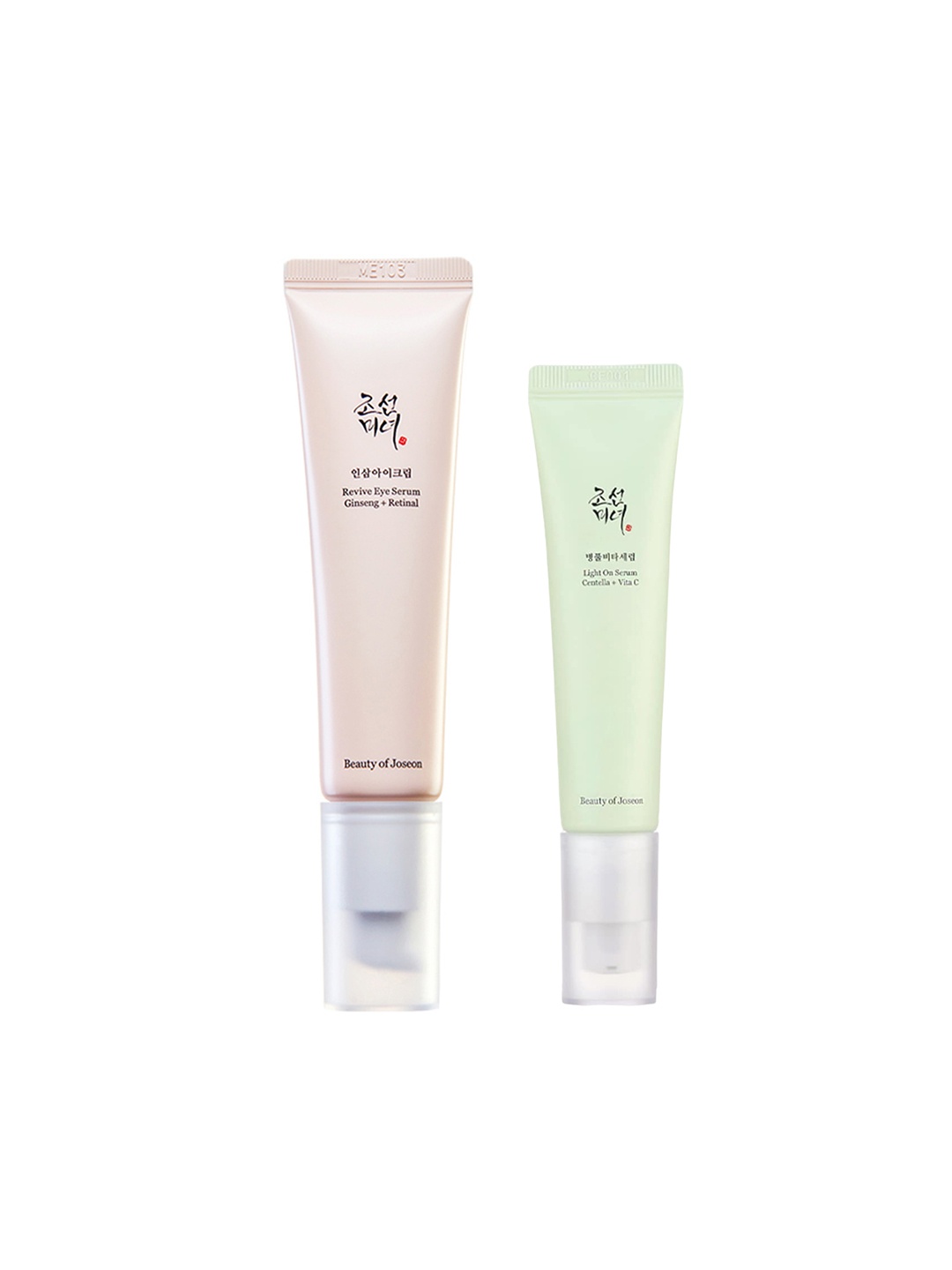 

Beauty of Joseon Set Of Light On Serum & Revive Eye Serum - 30ml Each, Cream