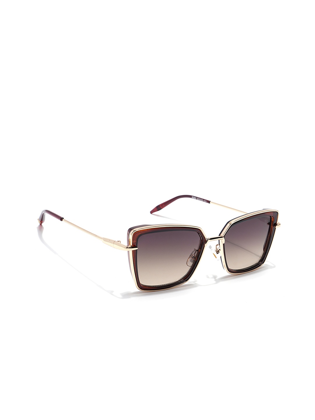 

Voyage Women Cateye Sunglasses with UV Protected Lens, Brown