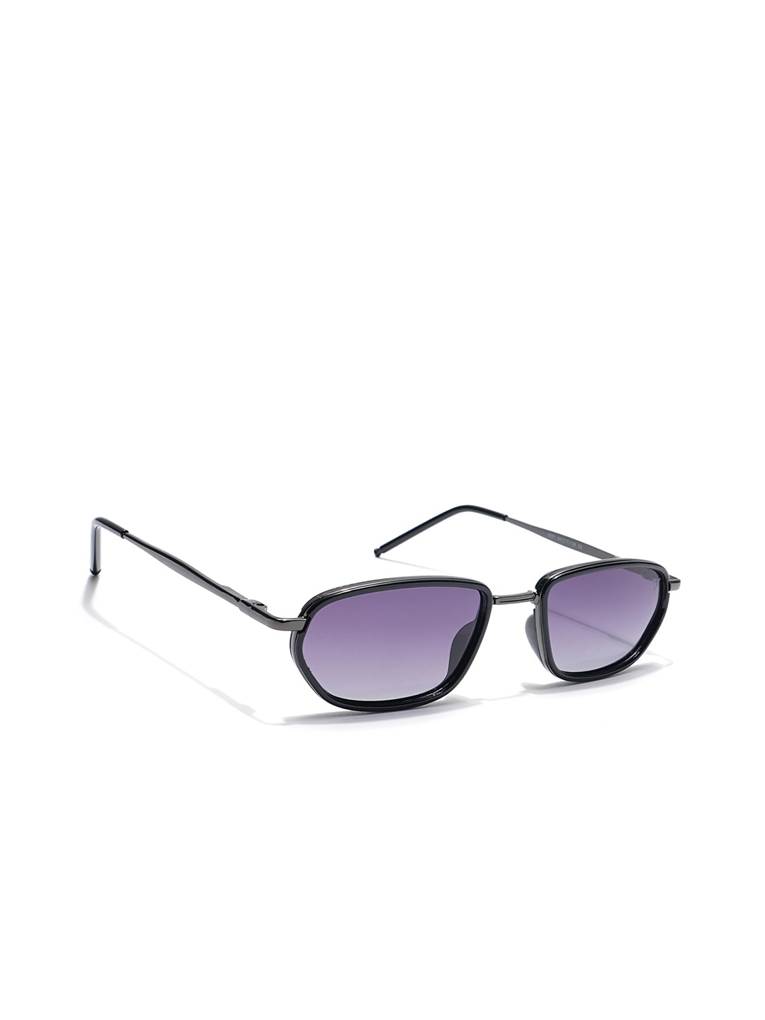 

Voyage Unisex Rectangle Sunglasses with Polarised Lens, Grey