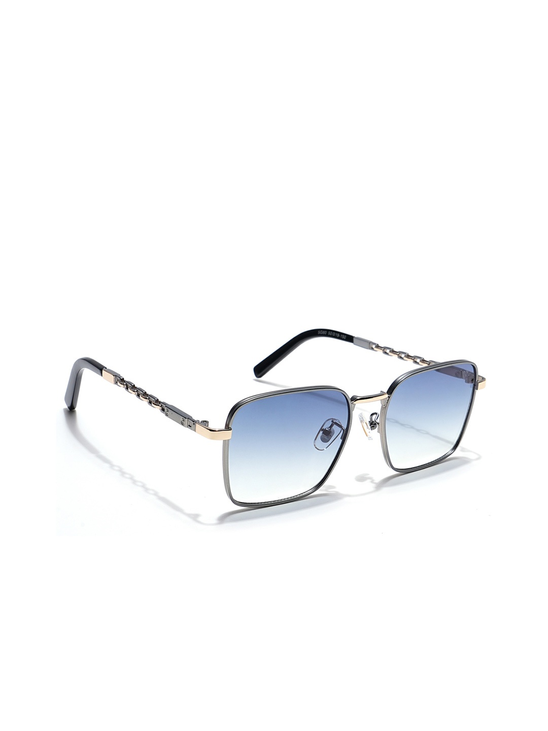 

Voyage Unisex Square Sunglasses with UV Protected Lens, Grey
