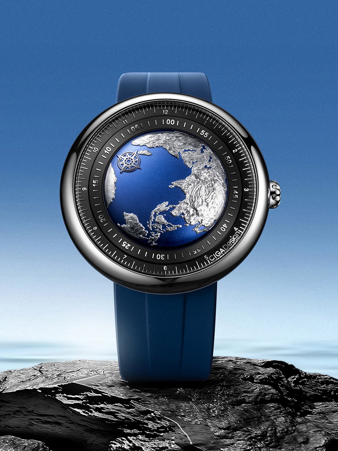 

CIGA Design Men Dial & Straps Analogue Automatic Motion Powered Watch U031-TU04-W6U, Blue