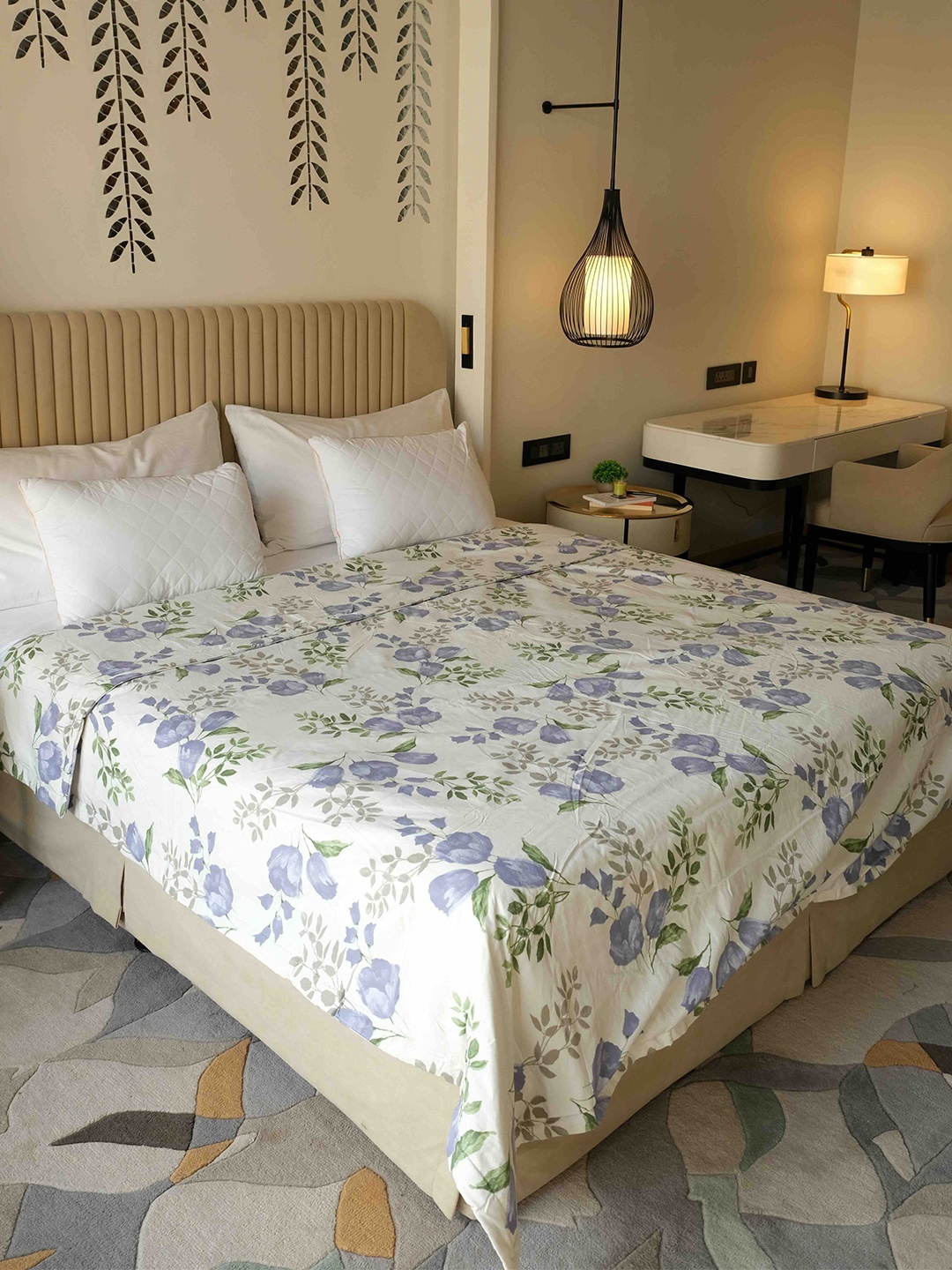 

Pure Decor King Size Comforter Blanket for Double Bed 2.23 m x 2.36 m, White