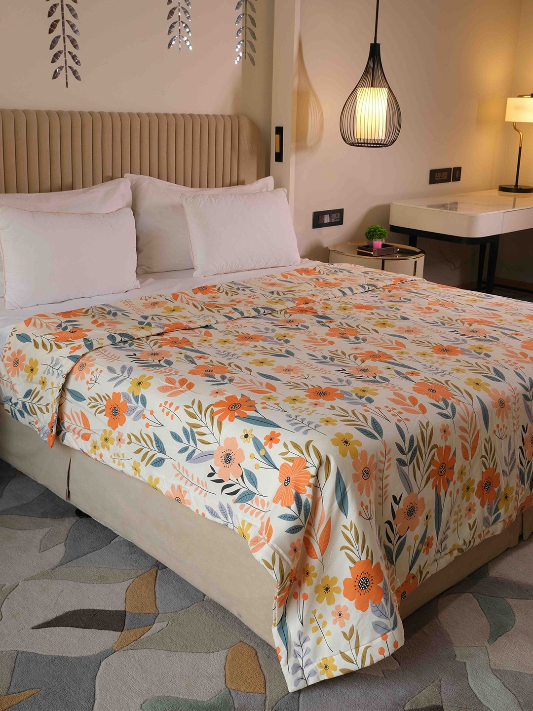

Pure Decor King Size Comforter Blanket for Double Bed 2.23 m x 2.36 m, White