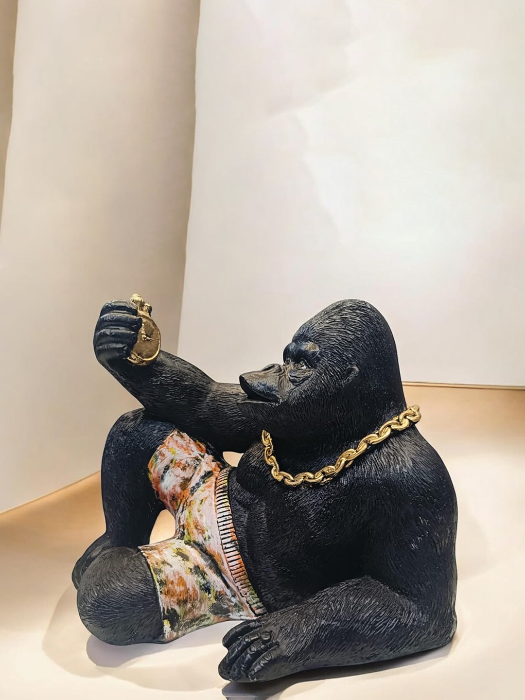 

SANKALAN CREATIONS Black Figurine Showpiece