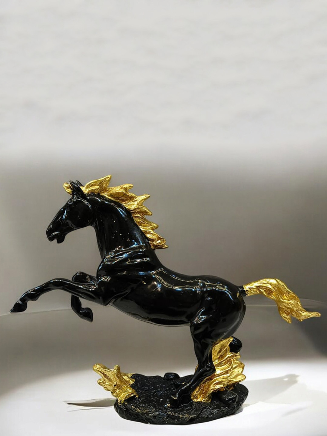 

SANKALAN CREATIONS Black Figurine Showpiece