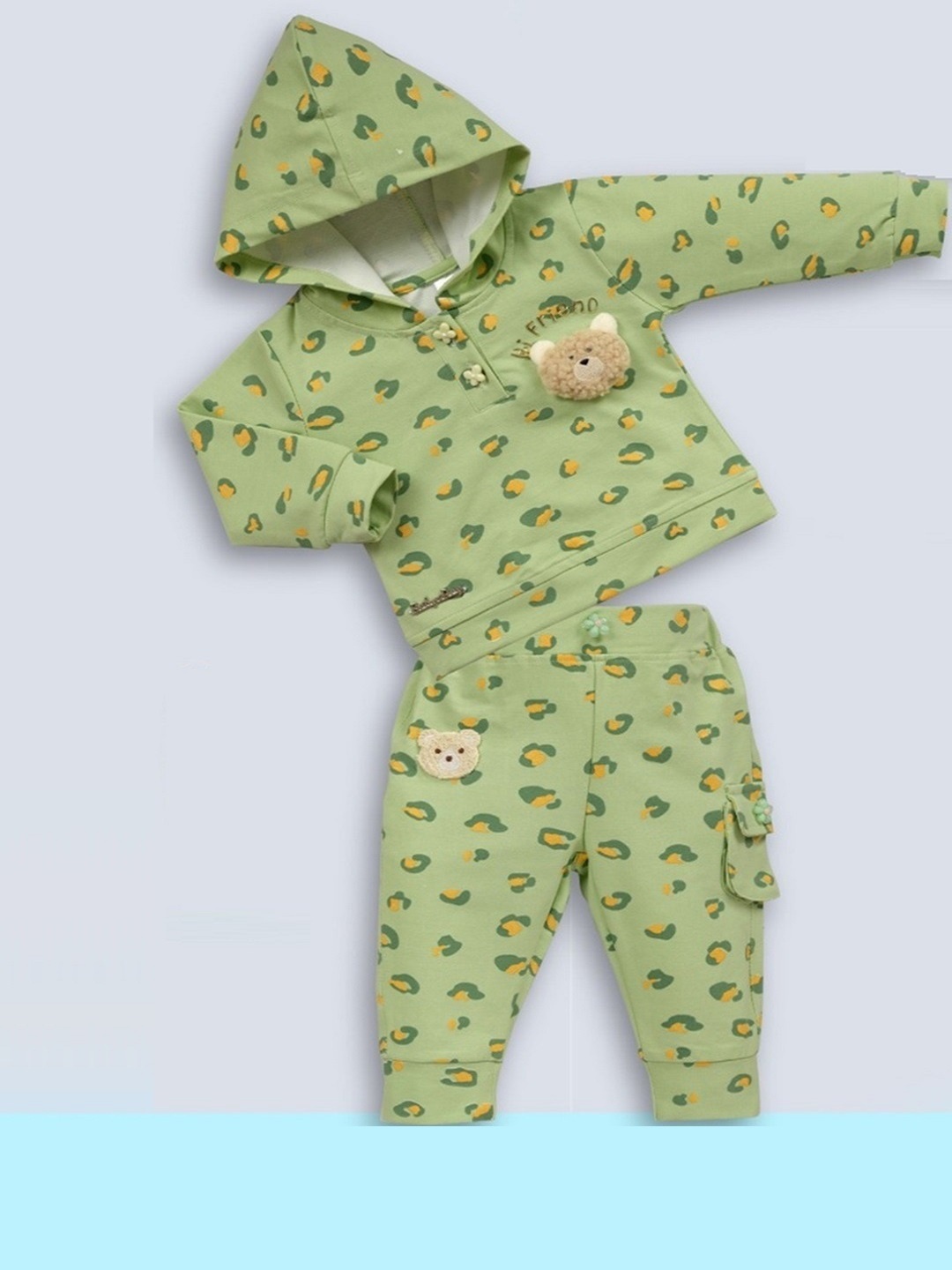 

Babys Day Girls Printed, Green