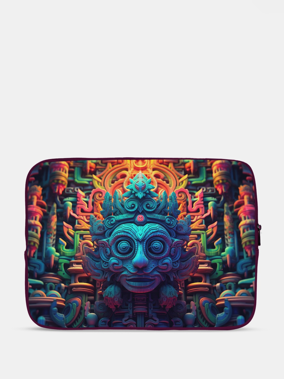 

THREADCURRY Unisex Printed Laptop Sleeve, Blue