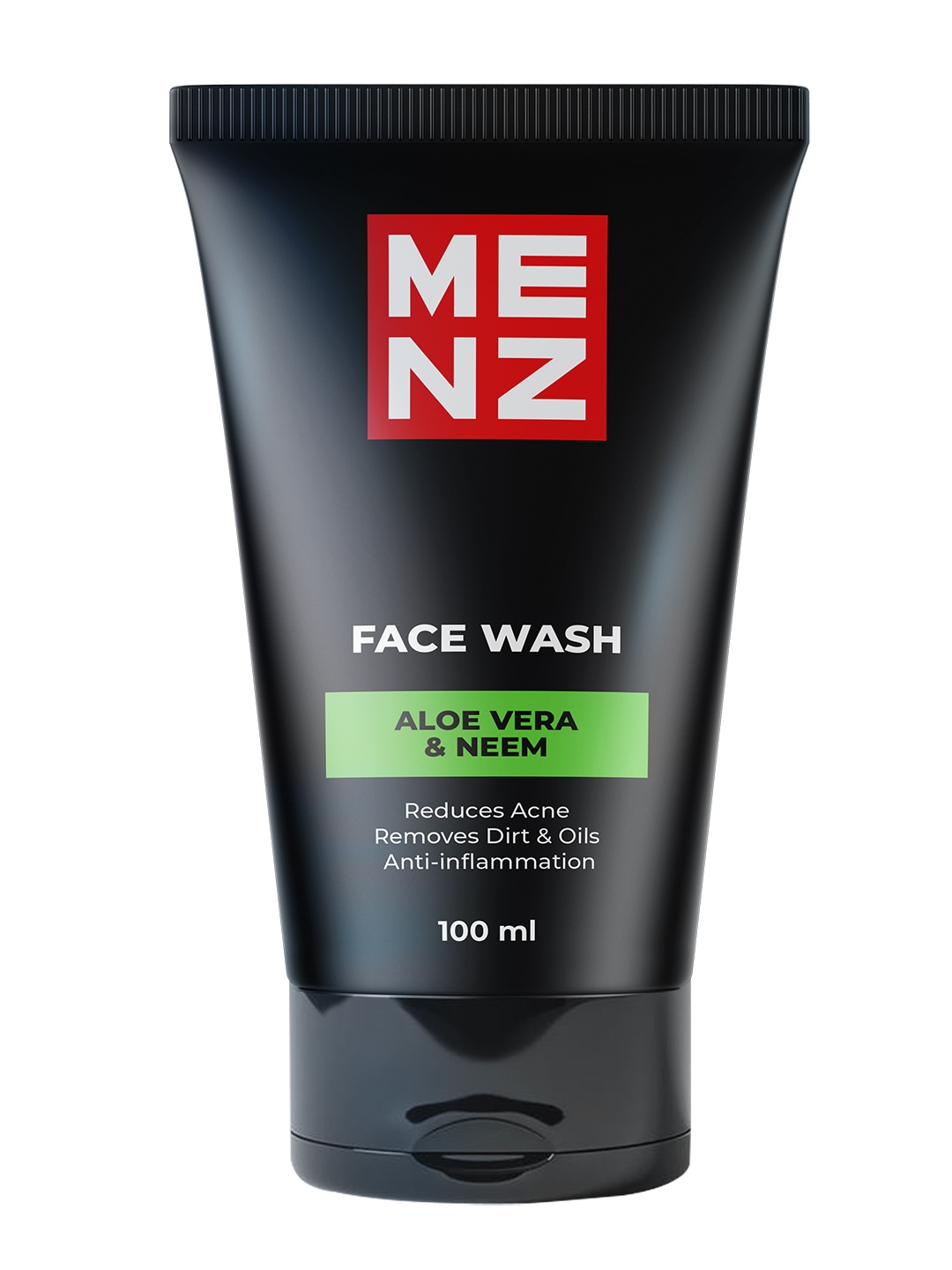 

MENZ Luxury Face Wash With Aloe Vera & Neem - 100 ml, Black