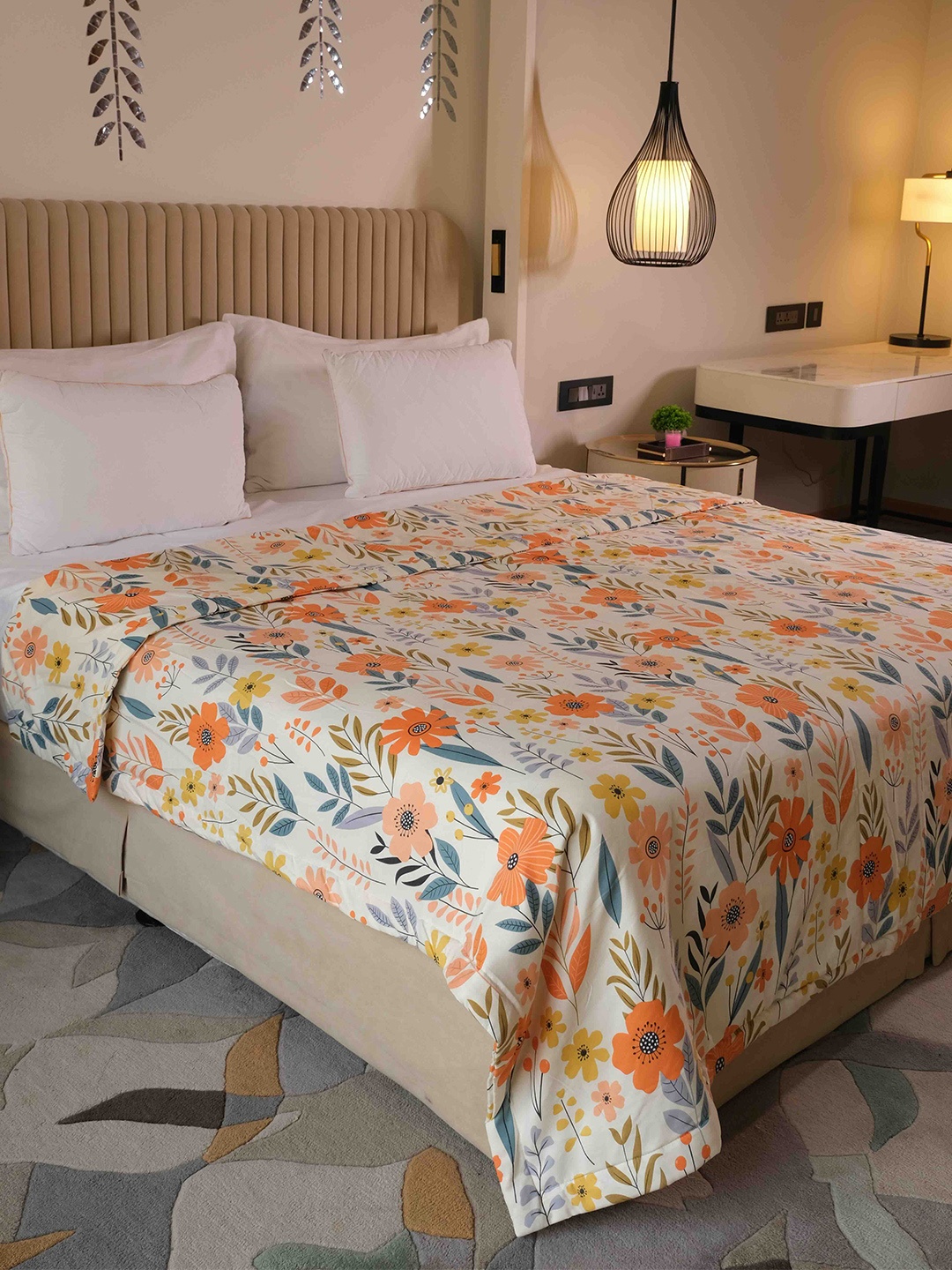 

Pure Decor King Size Comforter Blanket for Double Bed 2.23 m x 2.36 m, White
