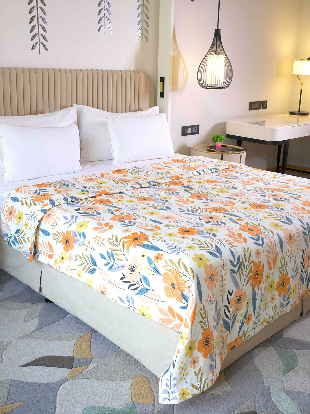 

Pure Decor King Size Comforter Blanket for Double Bed 2.23 m x 2.36 m, White