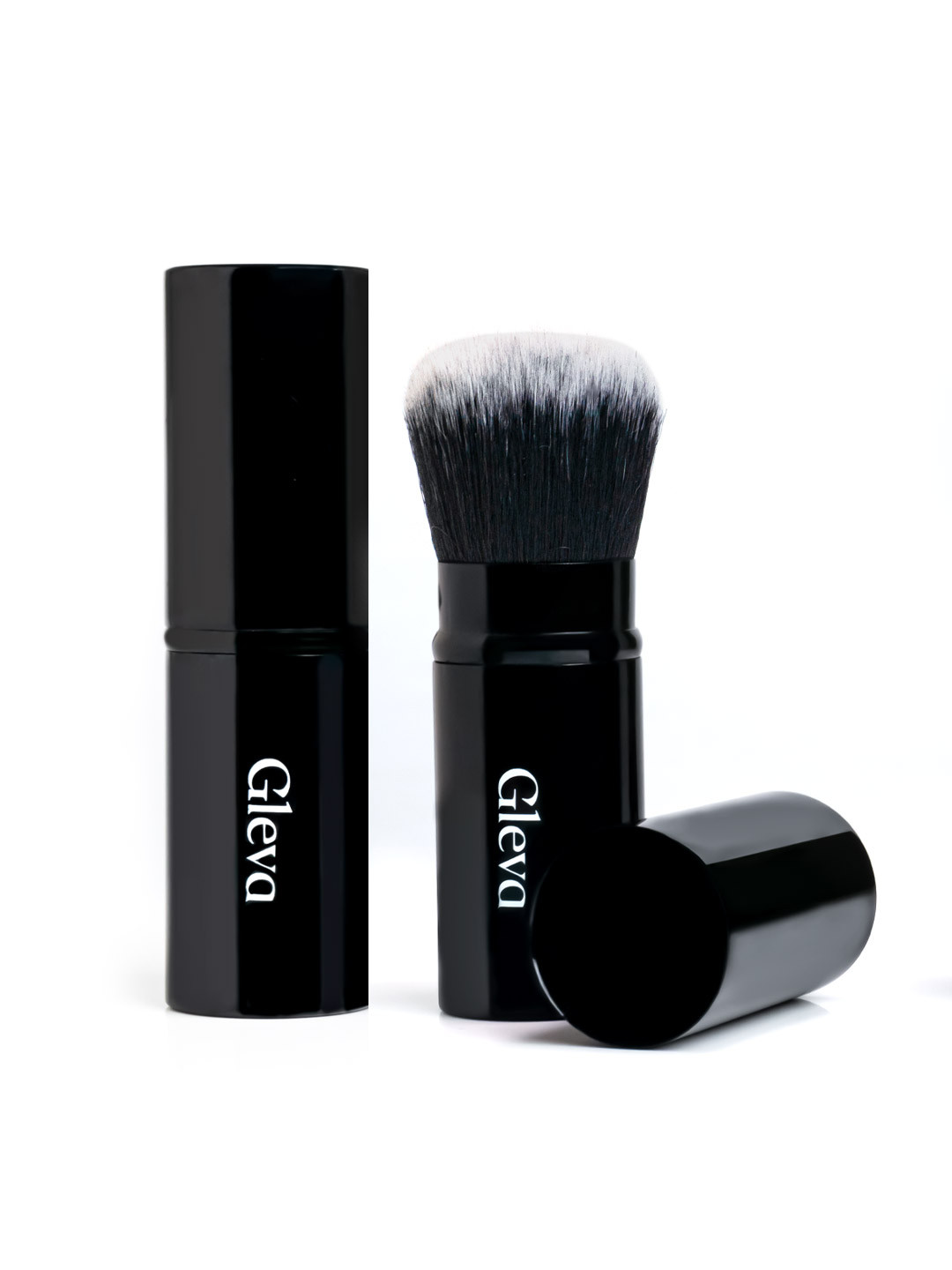

Gleva Retractable Kabuki Face Brush- Black