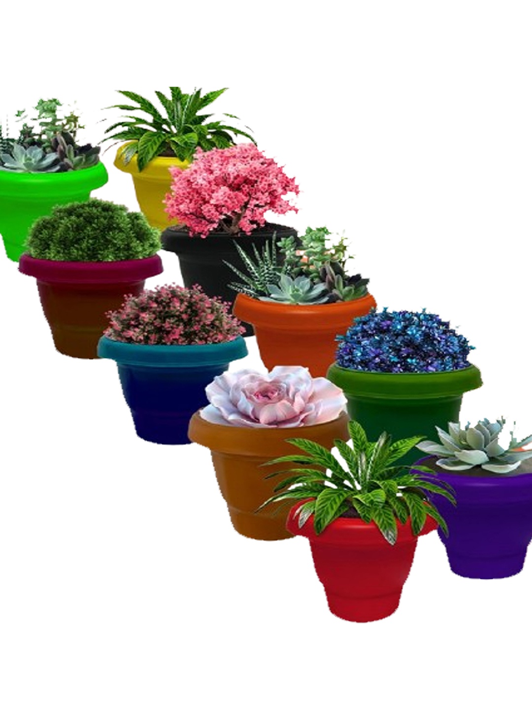 

Urban Choice Blue 8 Pieces Artificial Flower