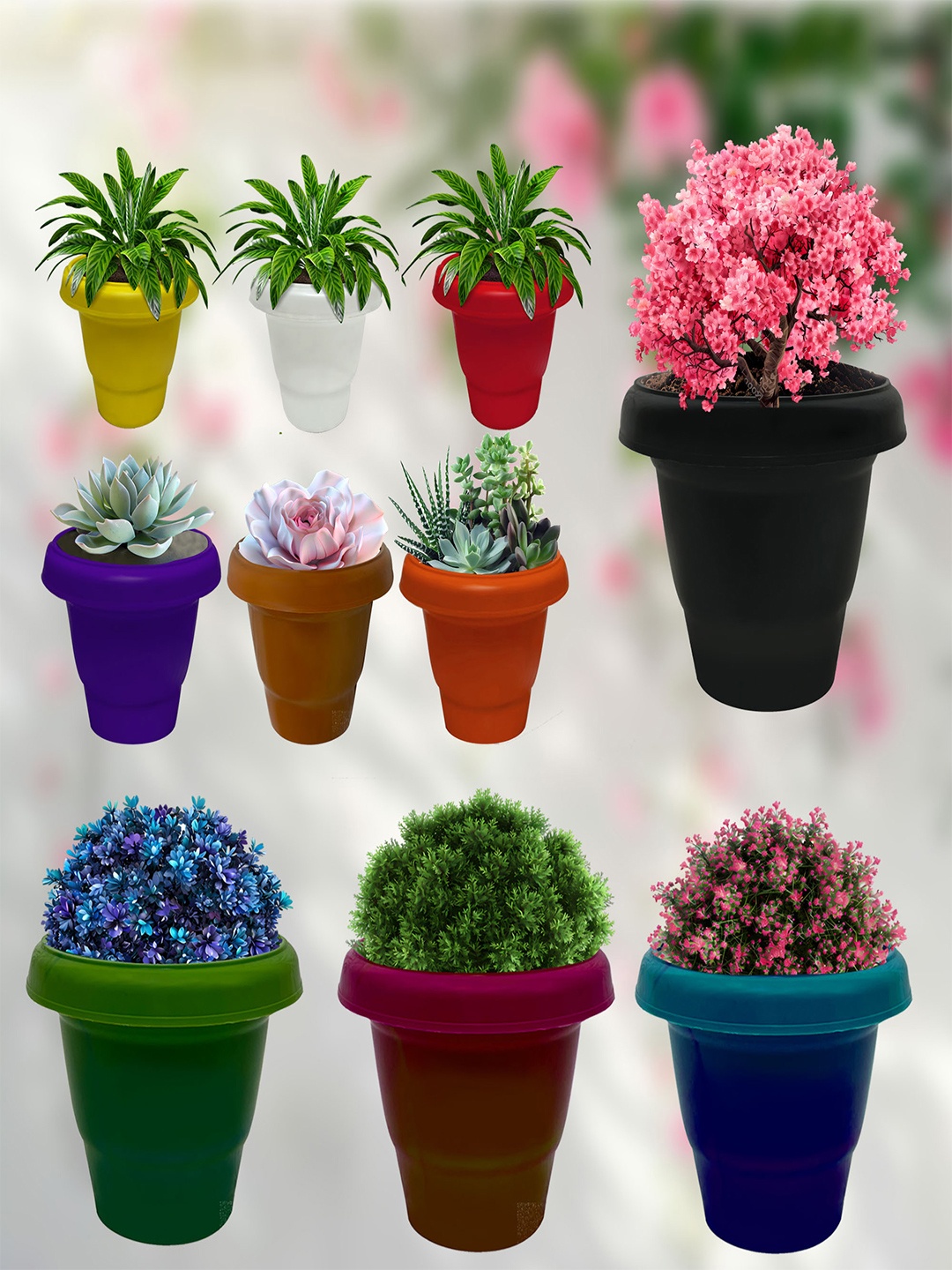 

Urban Choice Green 10 Pieces Artificial Flower