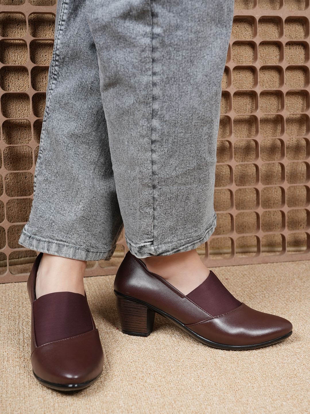 

Mast & Harbour Block Mules, Brown