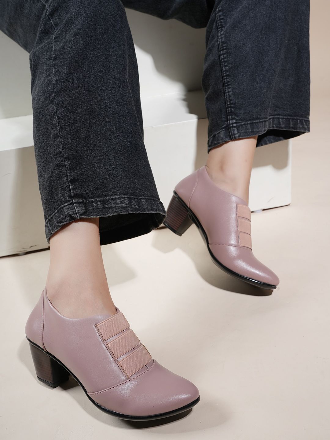 

Mast & Harbour Block Mules, Nude