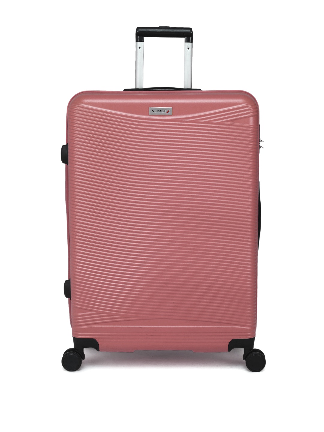 

VERAGE Firestone Textured Large Trolley Suitcase - 103 L, Pink