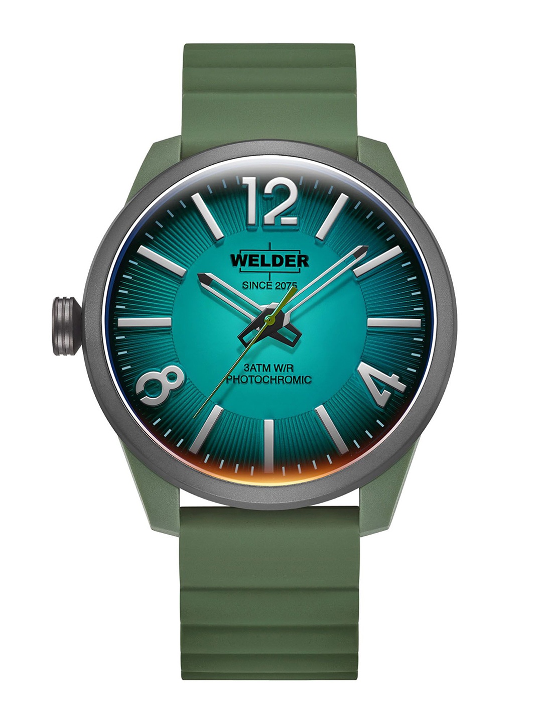

WELDER Men Brass Dial & Straps Analogue Watch WWRL1016, Blue