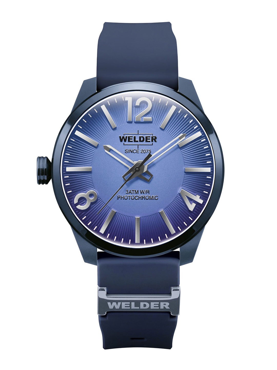 

WELDER Men Brass Dial & Straps Analogue Watch WWRL1002, Blue