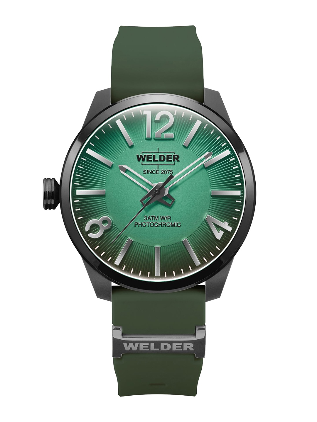 

WELDER Men Brass Dial & Straps Analogue Watch WWRL1001, Blue
