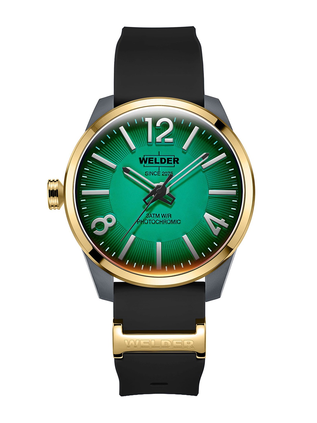 

WELDER Men Brass Dial & Straps Analogue Watch WWRL1011, Blue
