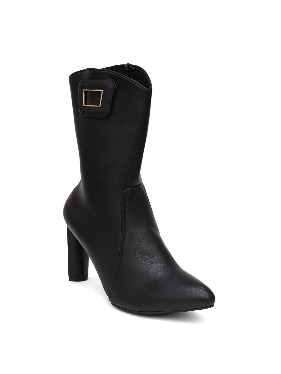 

Sherrif Shoes Women High-Top Winter Boots, Black