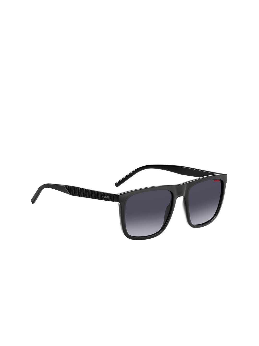 

HUGO Men Rectangle Sunglasses with UV Protected Lens 207077KB7559O, Grey