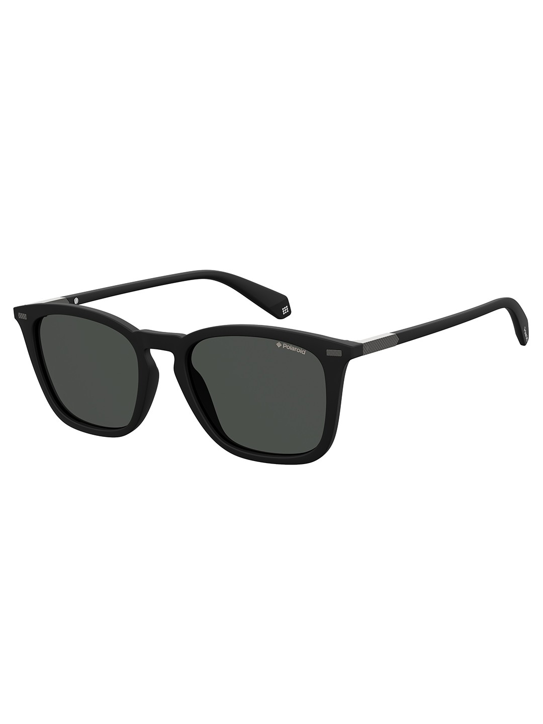 

Polaroid Men Square Sunglasses with UV Protected Lens 20246100352M9, Black